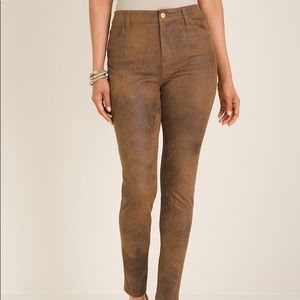 Chico’s Brown Suede Pants